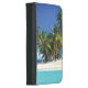 Capa Carteira Para Samsung Galaxy Travesseiro decorativo de praia exótico (Direita)