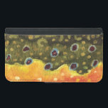 Capa Carteira Para Samsung Galaxy S5 Trout Pescador<br><div class="desc">Onde você pode encontrar uma capa de telefone de célula para um fã da pesca de trutas, pesca de moscas ou ictiologia? Bem aqui na loja Trout Whiskers! A arte para este caso é tirada de uma pintura de aquarela original do lindo Brook Trout, salvelinus fontinalis, pintada pelo Sr. Trout...</div>