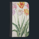 Capa Carteira Para Samsung Galaxy S4 Tulipas, de "do florilégio Nassau" (w/c no pape<br><div class="desc">Imagem: 172318 tulipas,  de "do florilégio Nassau" (w/c no papel). Walther,  Johann Jakob (c.1600-p.1679). Colecção privada,  a coleção de Stapleton.  Arte,  belas artes.</div>