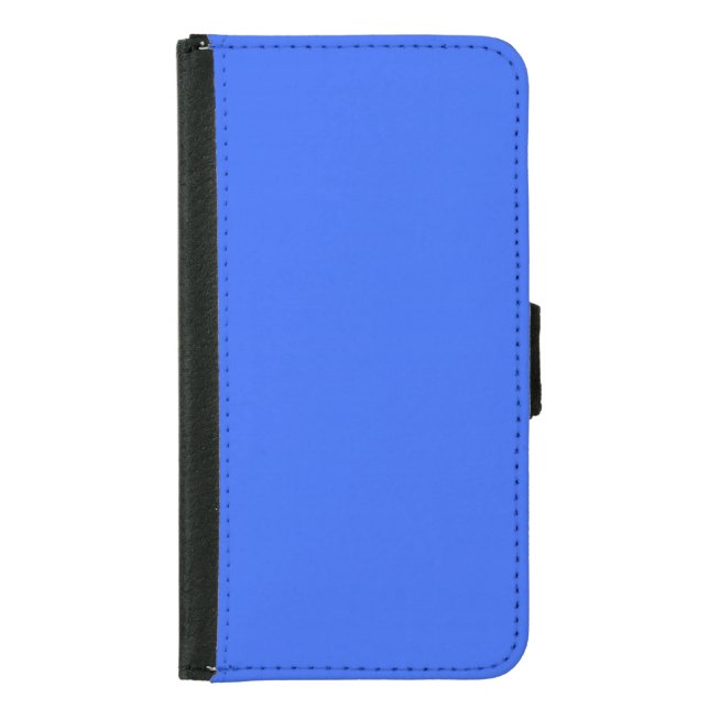 Capa Carteira Para Samsung Galaxy Ultramarine Azul (Frente)