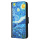 Capa Carteira Para Samsung Galaxy Van Gogh Starry Night (Esquerda)