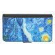 Capa Carteira Para Samsung Galaxy Van Gogh Starry Night (Frente (horizontal))