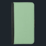 Capa Carteira Para Samsung Galaxy S5 Verde do Mar Negro<br><div class="desc">Verde do Mar Negro. Tom Cor Sólido. CÓDIGO HEX #8FBC8F,  R:143,  G:188,  B:143 Como um presente. Doce Souvenir ou Creativo Presente. 🎁 👍 😍 😊 ✨</div>