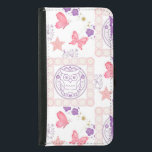 Capa Carteira Para Samsung Galaxy S5 Wallet de Duplas Corujas e Borboletas<br><div class="desc">Wallet de Duplas Corujas e Borboletas</div>