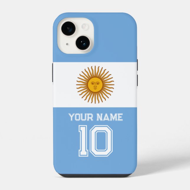 Capa Case-Mate para iPhone 14 de fã de futebol com (Verso)