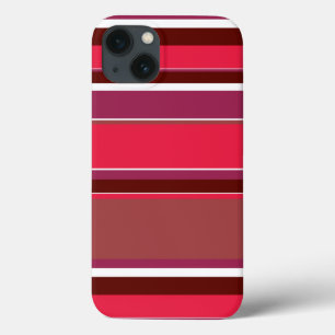 Capa Case-Mate para iPhone com listras vermelhas