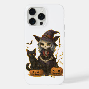 Capa (Case) para iPhone 15 Pro Max Bruxa dos Gatos