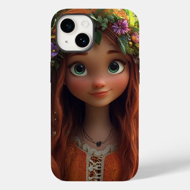 Capa celular Iphone - Estilo Pixar (Verso)
