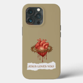 Capa com frase motivational "Jesus Ama Você"