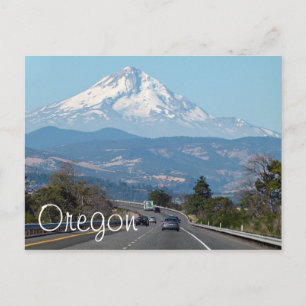 Capa da montagem, cartão de Oregon