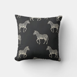 Capa de Almofada Art Déco com Estampa de Zebra