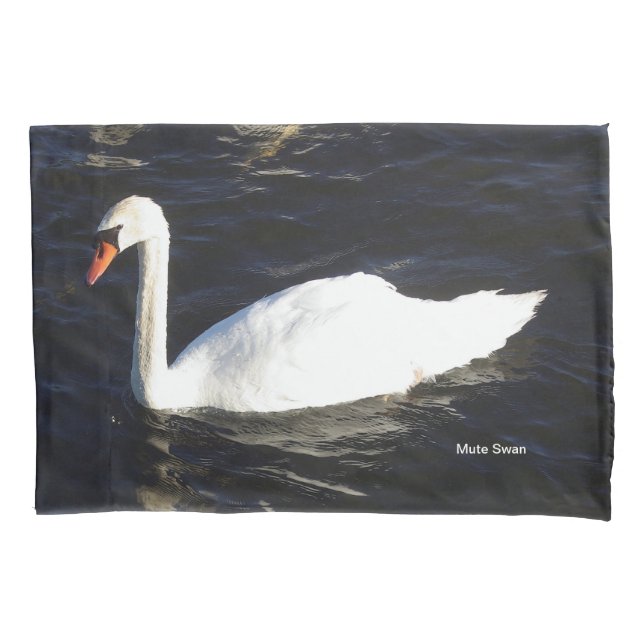 Capa de almofada de Cisne-mudo (Frente)