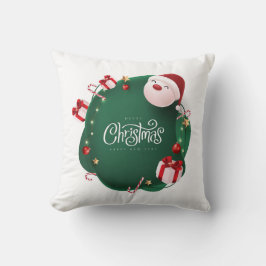 Capa de almofada Feliz Natal