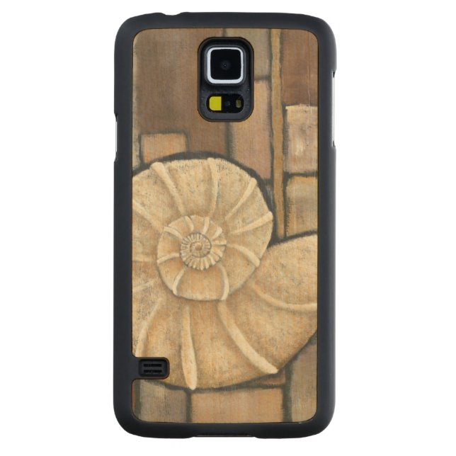 Capa De Bordo Para Galaxy S5 Shell Abalone (Verso)