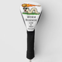 Capa de Cabeça de Golfe Engraçada Personalizada Wo