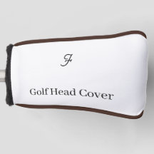 Capa de cabeça de golfe simples personalizada