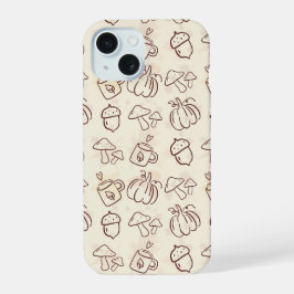 Capa de Celular com Padrão de Desenho Estético de 