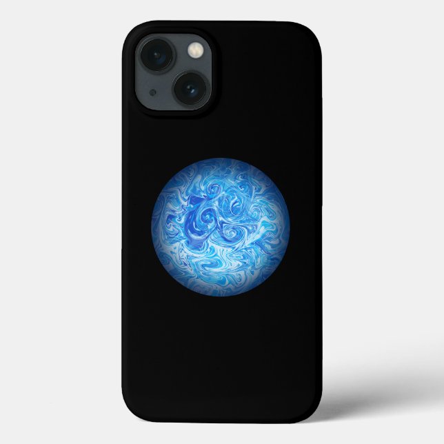 Capa de Celular Fluid Art Calm Tide (Verso)