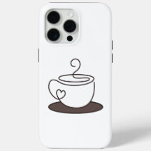 Capa de Celular Minimal Coffee