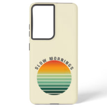 Capa de Celular Pôr do Sol Retrô Fofa