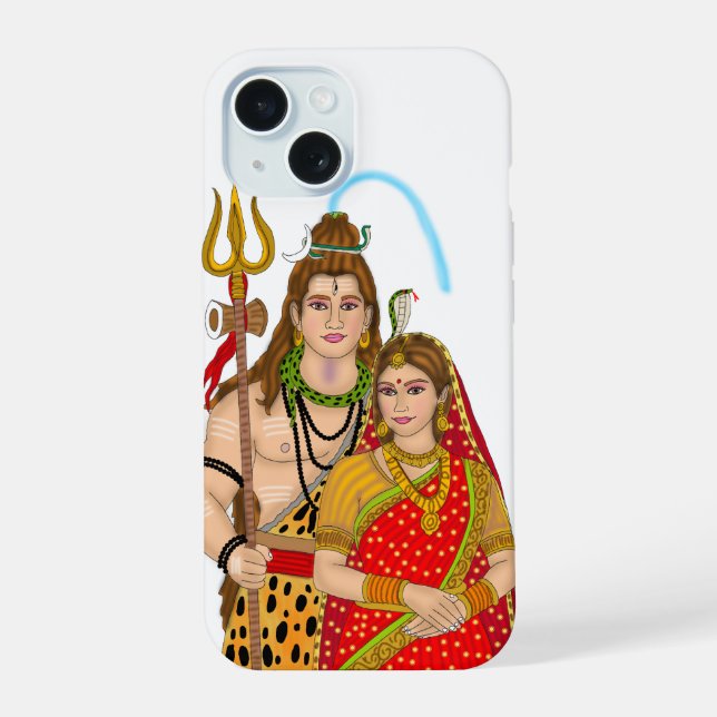 Capa de Celular Shiv Parvati (Verso)