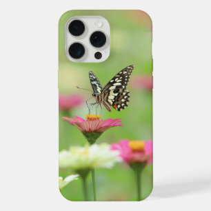 Capa de design floral para iphone 15 pro max.