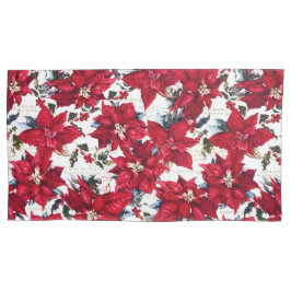 Capa de edredom de Poinsettia Vintage