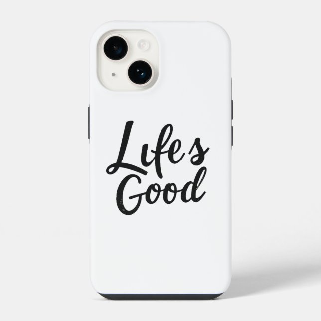 Capa de I-Phone Life's Good (Verso)