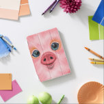 Capa de ipad de porcos Feliz e Bonita<br><div class="desc">Pinças Felizes E Bonitas capas de ipad De Suínos Engraçadas - Pintura MIGNED Personalizável</div>