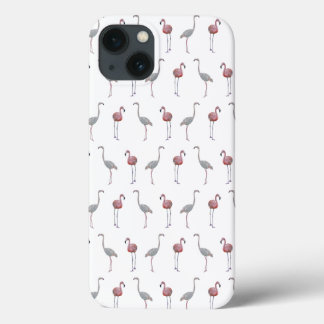 Capa de iPad Flamingo Frenzy (Branca)