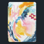 Capa de ipad Personalizada de Pintura de Abstrato<br><div class="desc">Proteja o seu iPad com este caso exclusivo de arte em aquarela. Este design apresenta uma bela abstrato de cor d'água pintada manualmente. Se quiser adicionar texto personalizado,  clique no botão "Editar Design". ©2020 Eun Mi Kim</div>