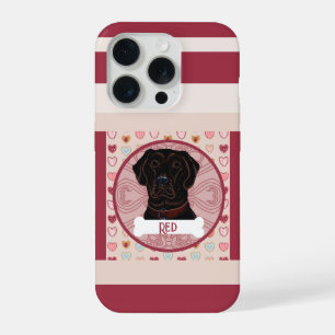 Capa de iPhone 11 Pro com Coração de Labrador Retr