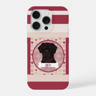 Capa de iPhone 11 Pro com Coração de Labrador Retr