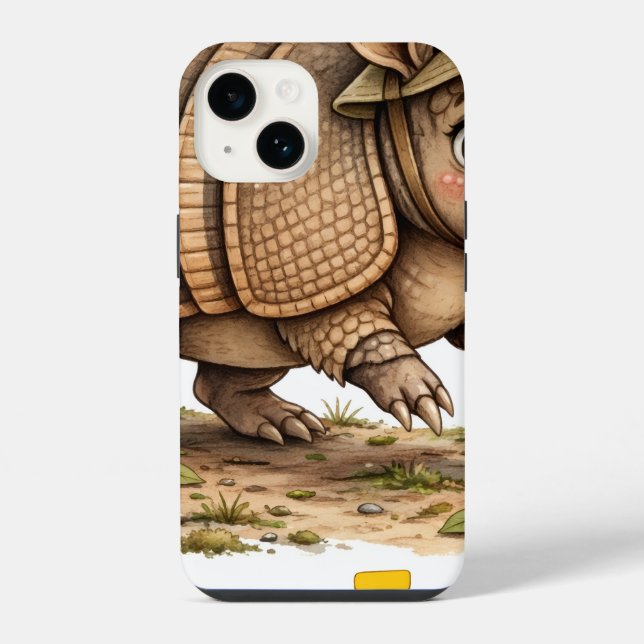 Capa de iPhone 14 Lil' Bayou Explorers Tatu (Verso)