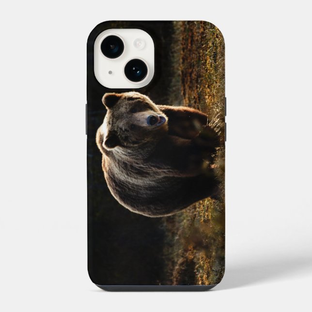 Capa de iPhone 14 Urso (Verso)