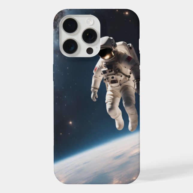 Capa de iPhone 15 Pro Max astronauta perdido no es (Verso)