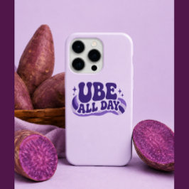 Capa de iPhone 15 Ube o Dia Todo
