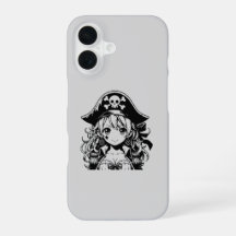 Capa de iPhone 16 Kawaii Girl – Doce e Elegante