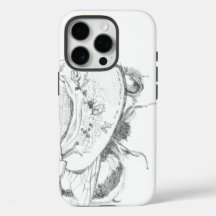 Capa de iPhone 16 Pro Abelha