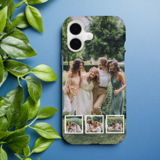 Capa de iPhone 4 Fotos Personalizada para Família