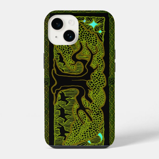 Capa de iPhone 6 Celtic Magic (Verso)
