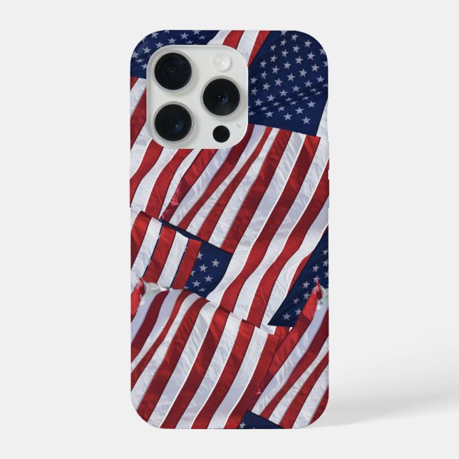 Capa de iPhone Bandeira EUA (Verso)