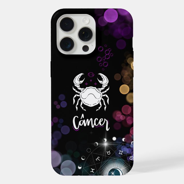 Capa de iPhone Câncer (Verso)