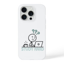 Capa de iPhone Cartoon Motivacional de Estudo Fáci