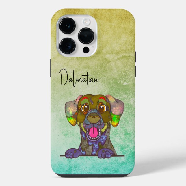 Capa de iPhone Case-Mate Cara Feia de Dálmata (Verso)