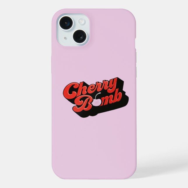 Capa de iPhone Case-Mate Cherry Bomb (Verso)
