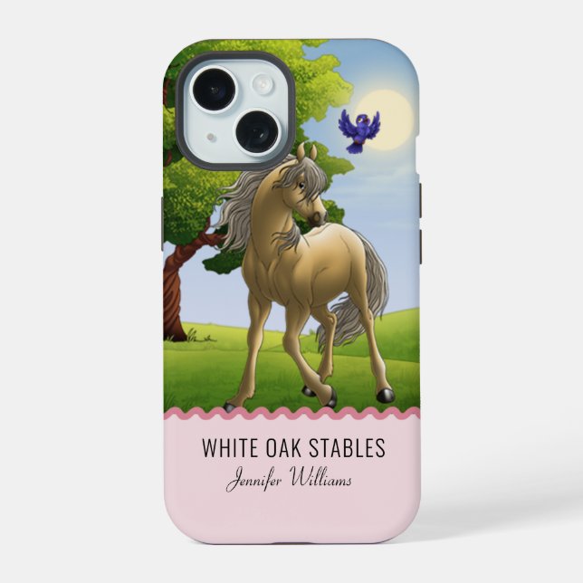 Capa de iPhone Case-Mate com Pônei Dartmoor no Pas (Verso)