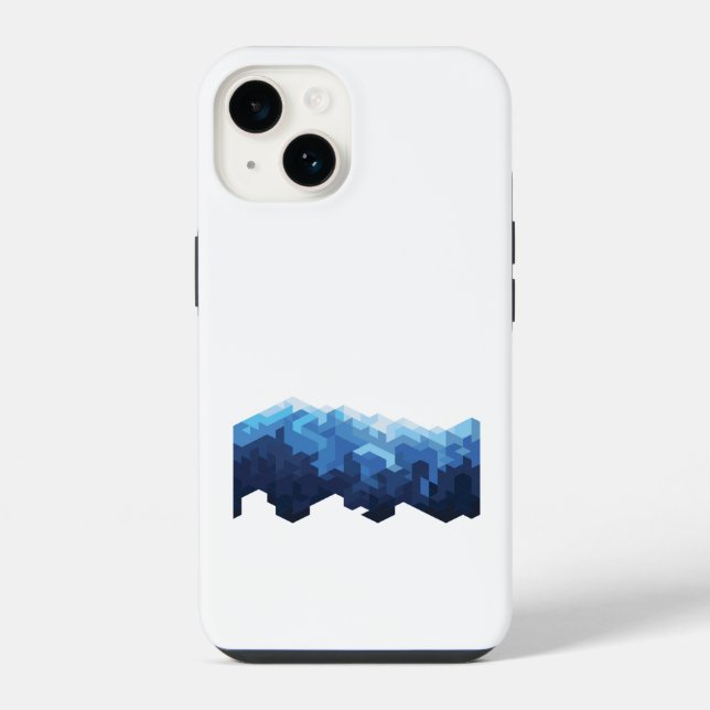 Capa de iPhone Case-Mate montanha de neve (Verso)