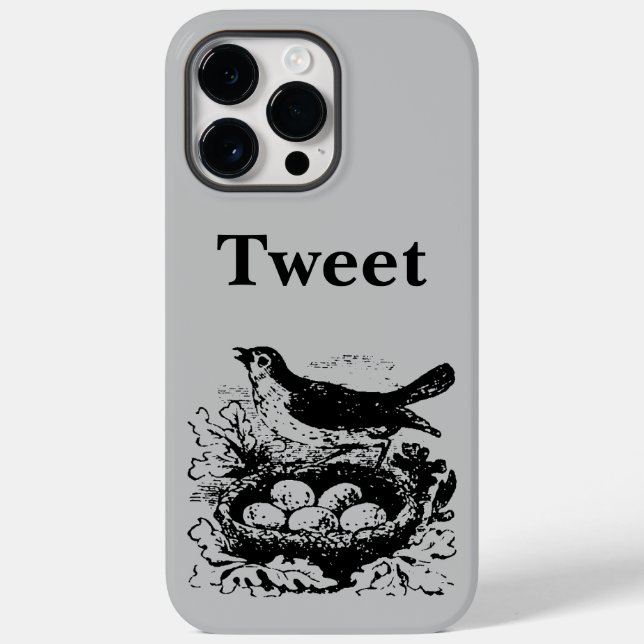 Capa de iPhone Case-Mate Ninho de Pássaro & Ovos V (Verso)