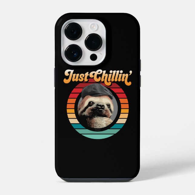 Capa de iPhone Case-Mate Preguiça Relax (Verso)